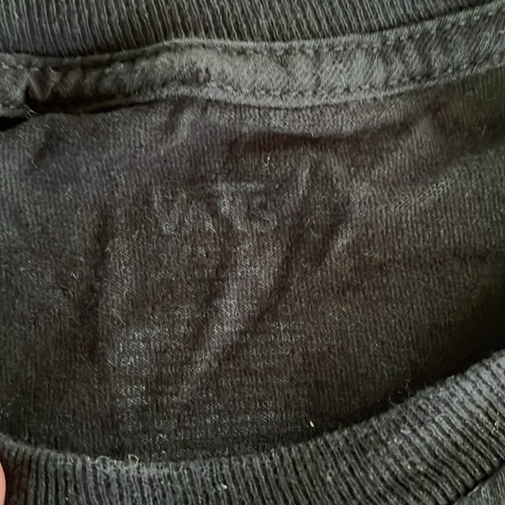 Vans off the wall crop top size large - Picture 3 of 6
